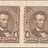 4c dark brown Lincoln pair