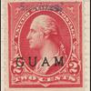 2c rose carmine Washington specimen single
