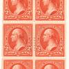 2c red Washington booklet pane of six