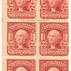 2c lake Washington booklet pane of six