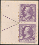 3c purple Jackson vertical pair