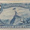 5c dull blue John Charles Fremont on the Rocky Mountains single