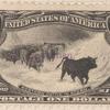 $1 black Western Cattle in Storm single
