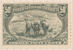 50c sage green Western Mining Prospector single