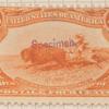 4c orange Indian Hunting Buffalo single