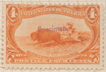 4c orange Indian Hunting Buffalo single