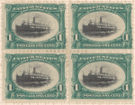 1c Fast Lake Navigation block of four