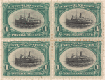 1c Fast Lake Navigation block of four