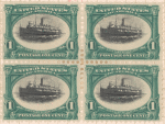 1c Fast Lake Navigation block of four