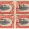 2c Empire State Express block of four