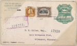 8c Canal Locks at Sault Ste. Marie single on cover
