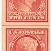2c carmine Lincoln Centenary of Birth strip of four