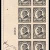 2c black Warren Harding block of twenty
