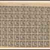 2c black Warren Harding block of sixty