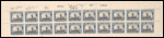 5c Viking Ship block of twenty