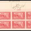 2c carmine rose Birth of Liberty block of ten