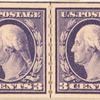 3c deep violet Washington pair