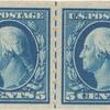 5c blue Washington pair