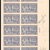 10c gray violet Motorcycle Delivery block of twenty