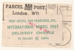 International Parcel Post labels