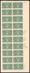 25c deep green Special Handling block of twenty