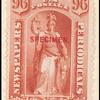 96c red Justice Specimen single