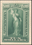 $10 green Vesta single