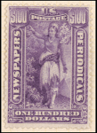 $100 purple Indian maiden single