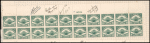 8c dark green Airplane Radiator and Wooden Propeller block of twenty