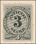 3c black numeral single
