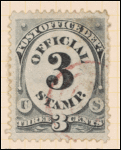 3c black numeral single