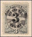 3c black numeral single