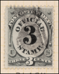 3c black numeral single