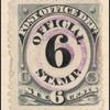 6c black numeral single