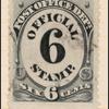 6c black numeral single