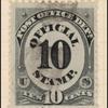 10c black numeral single