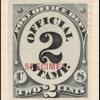 2c black numeral specimen single
