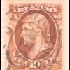 10c Jefferson brown single