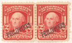 2c carmine Washington pair