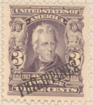 3c bright violet Andrew Jackson single