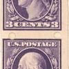 3c deep violet Washington pair