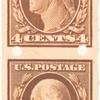 4c orange brown Washington pair