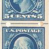 5c blue Washington pair