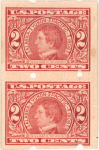 2c carmine Alaska Yukon Pacific Exposition pair