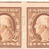 4c orange brown Washington pair