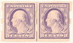 3c violet Washington pair