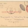 1913 prepared but not flown Woodstock, Vermont postal card