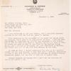 1938 letter confirming 1913 Curtiss Flying Boat Put in Bay to Cleveland flight