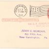 1914 Chautauqua, New York hydro-aeroplane flight postal card