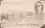 1910 Boston-Harvard Aero meet postcard